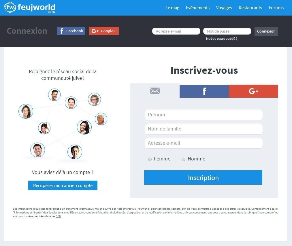 Feujworld gratuit