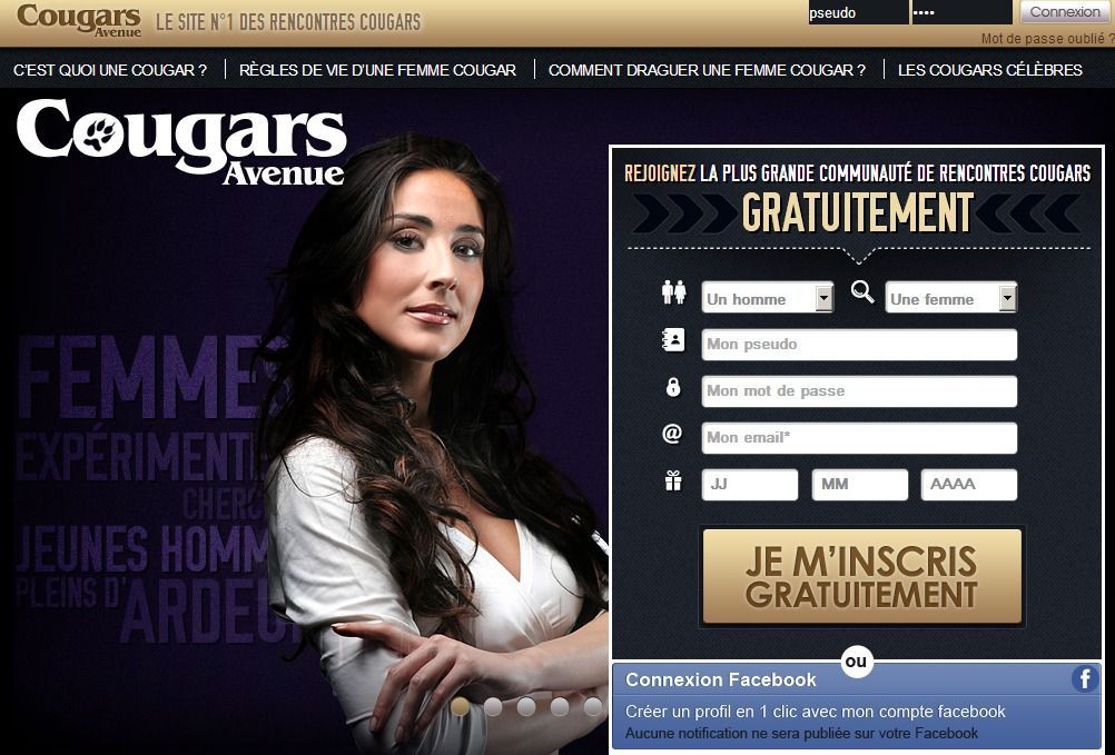 Cougars avenue gratuit