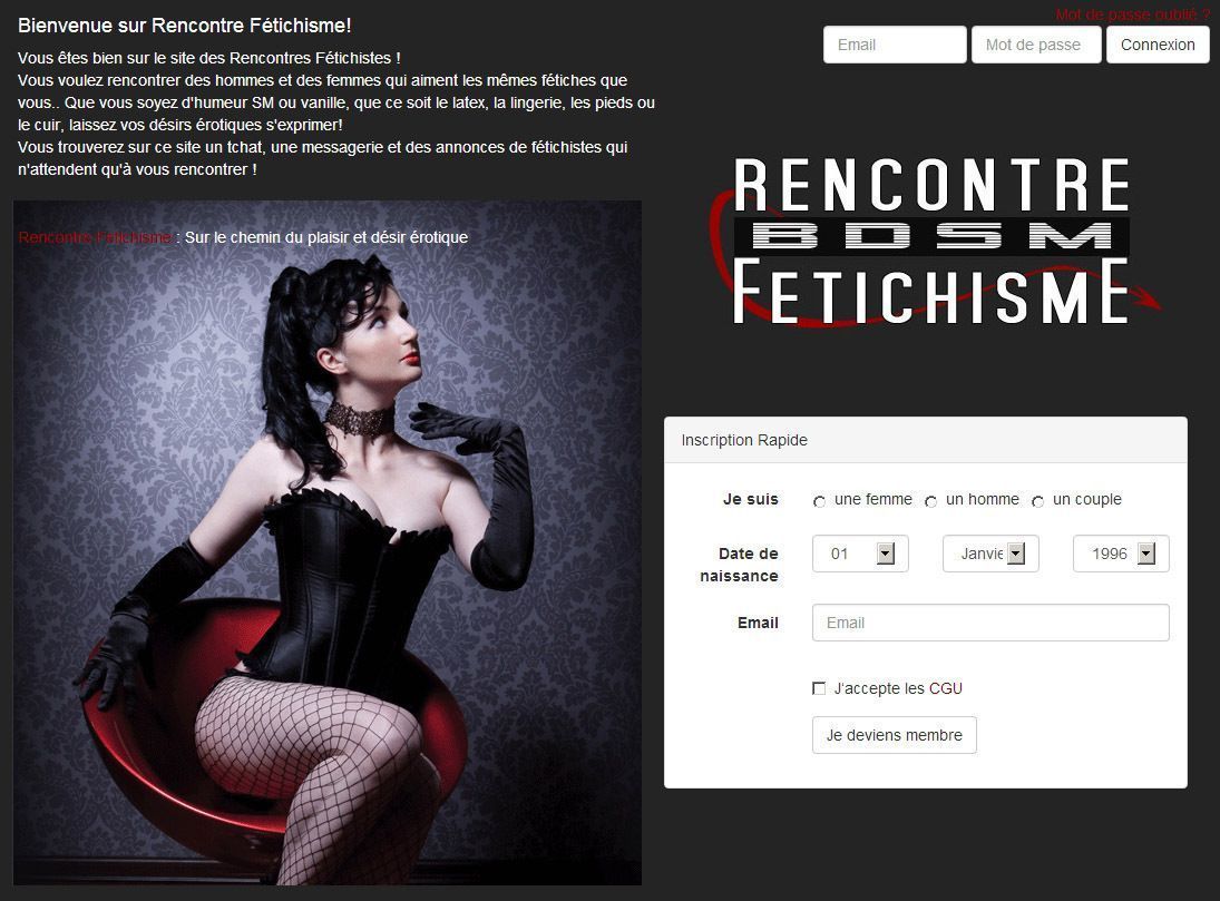 Rencontre bdsm fetichisme gratuit