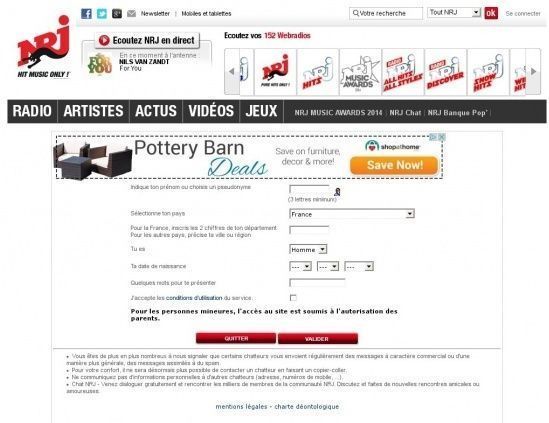 Chat NRJ gratuit