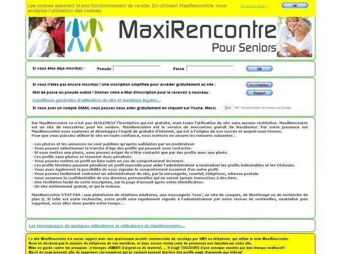 Maxi rencontre gratuit