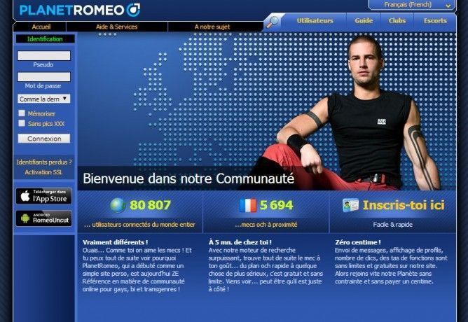 Gay planet romeo