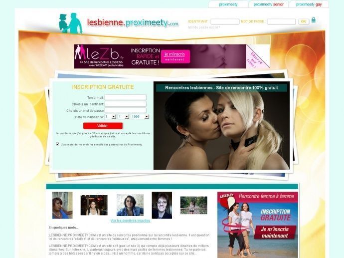 Lesbienne Proximeety gratuit