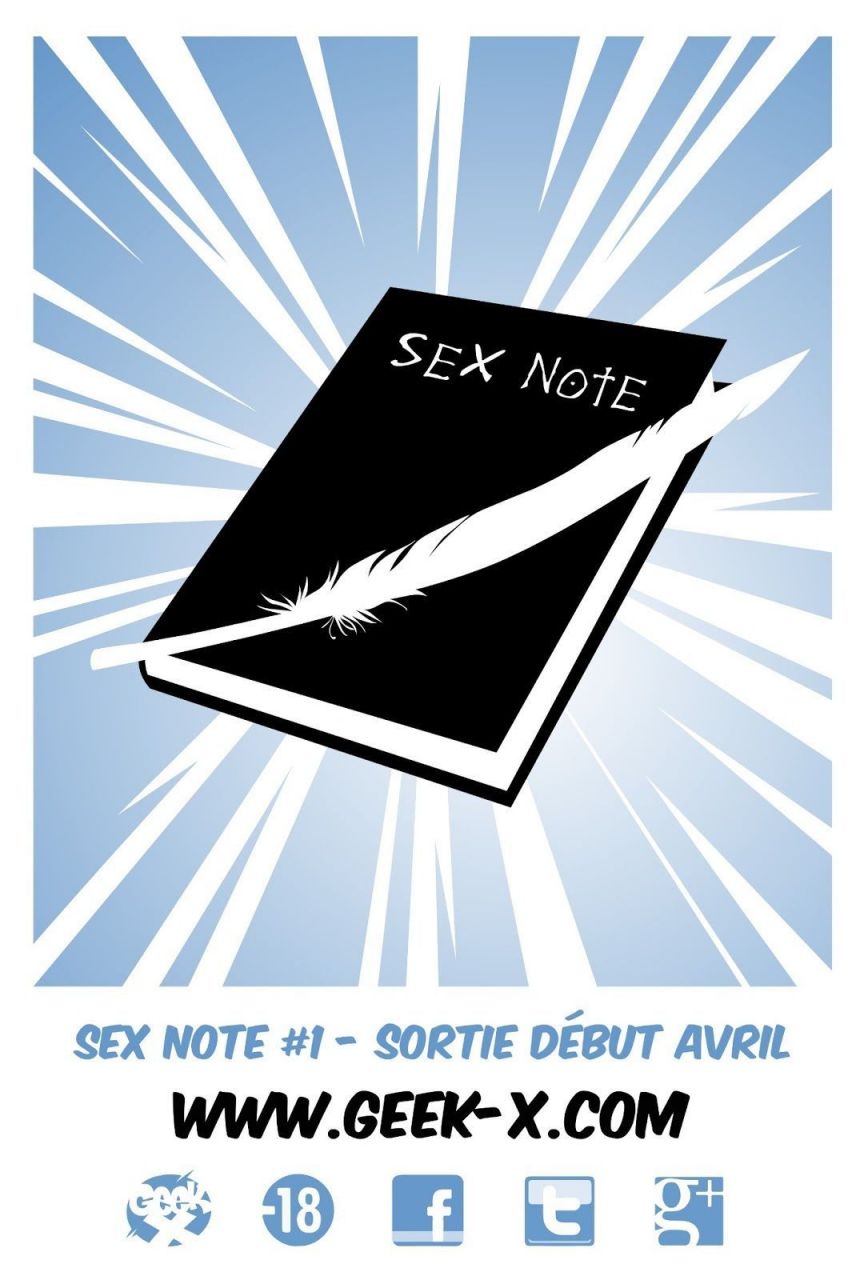Sex Note : Une parodie de Death Note réservée aux 18+