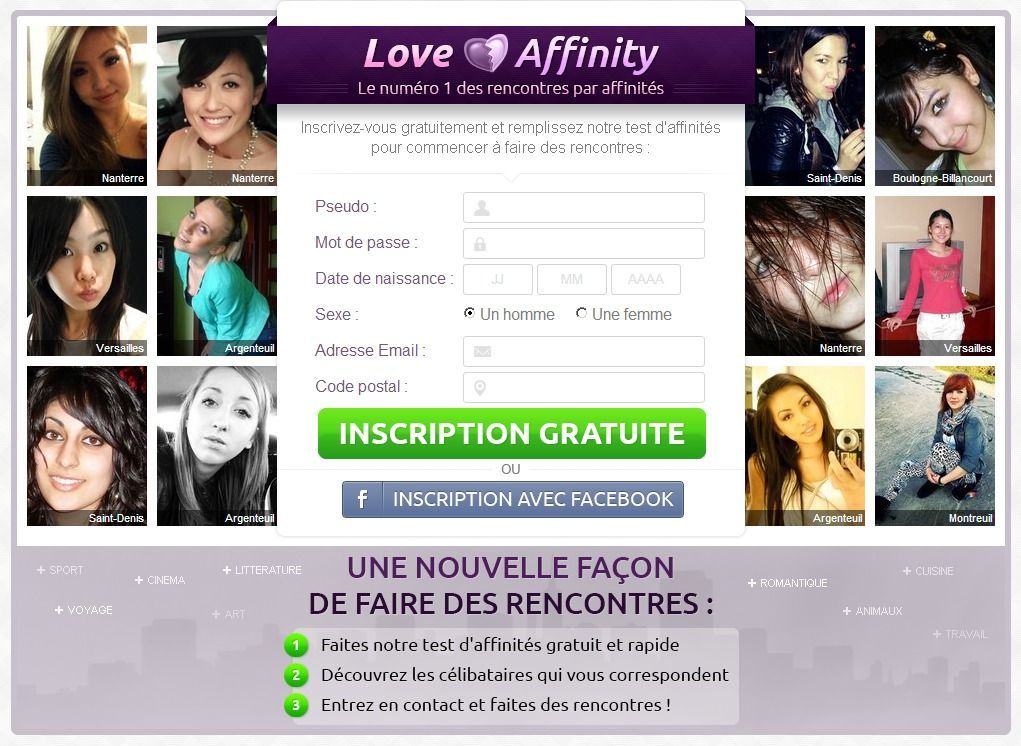 Love affinity gratuit