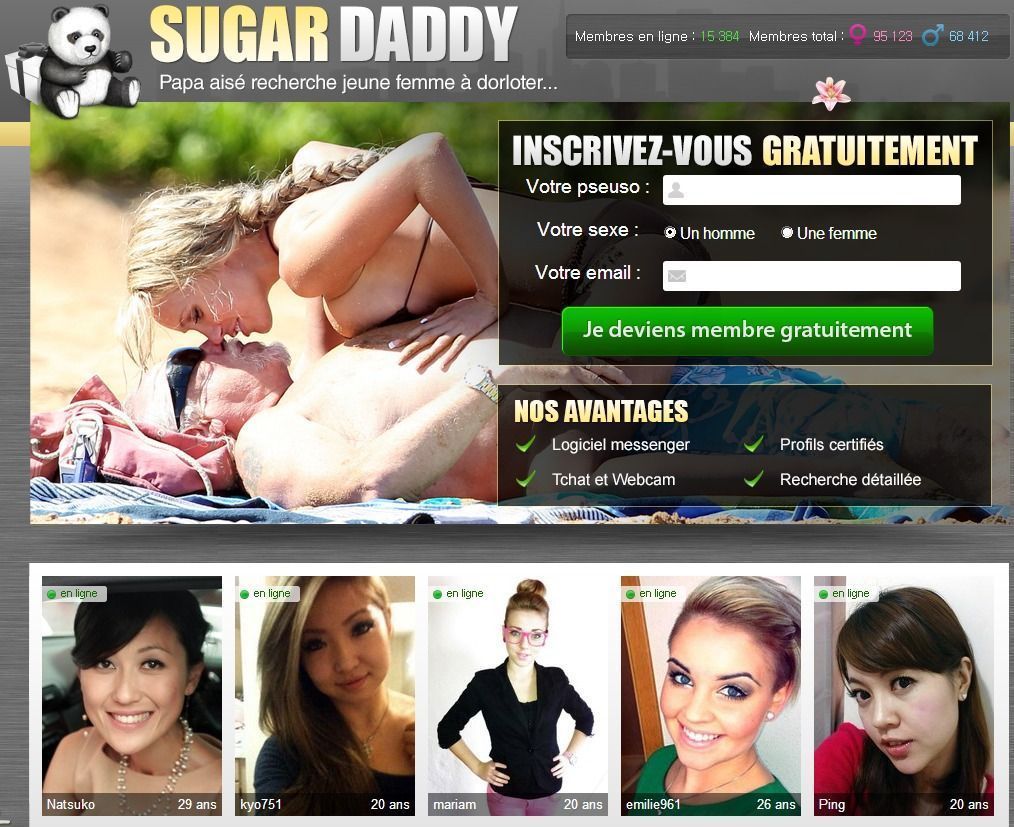 Sugar daddy gratuit