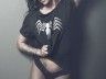 Des mannequins avec des T-Shirts sexy de Super-héros