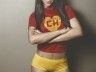Des mannequins avec des T-Shirts sexy de Super-héros