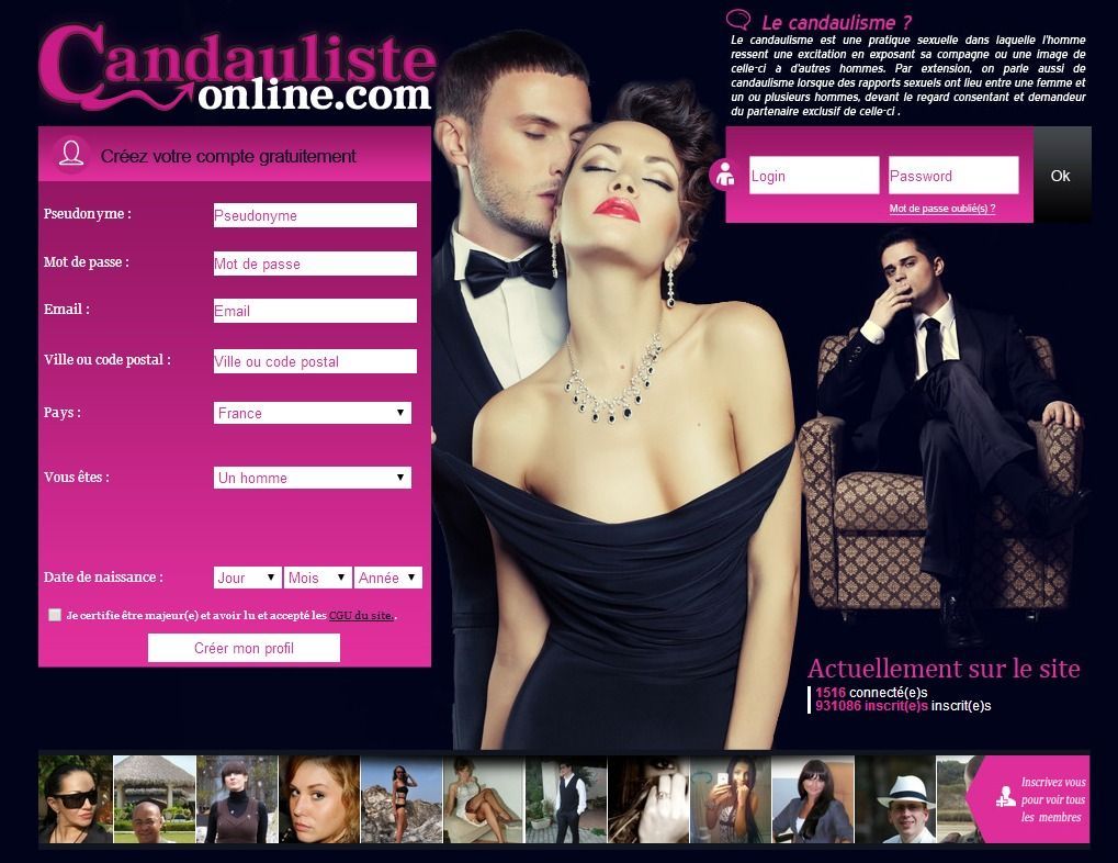 Candauliste online gratuit