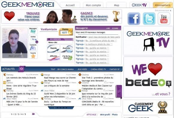 GeekMeMore : Site de Rencontre Geek testé par une Geekette