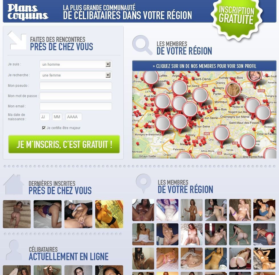 Plans coquins gratuit