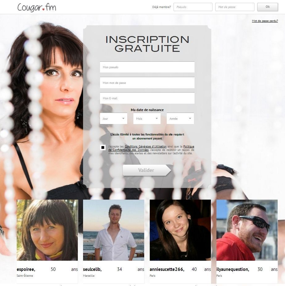 Cougar.fm gratuit