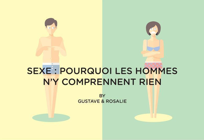 Pourquoi les hommes de ne comprennent rien au sexe #Infographie