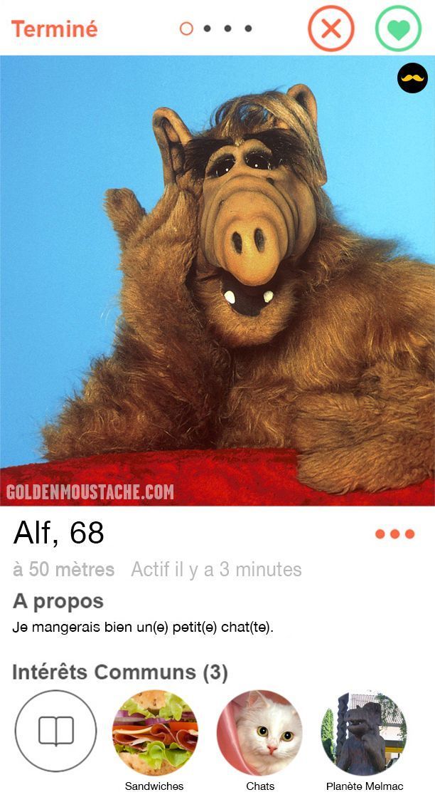 Les profils Tinder de 30 personnages de série : Barney, Ross, Jack Bauer, Penny, Buffy, Dexter et beaucoup d'autres