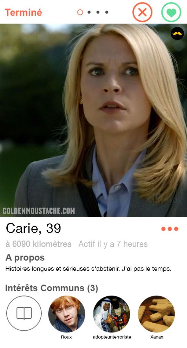 Les profils Tinder de 30 personnages de série : Barney, Ross, Jack Bauer, Penny, Buffy, Dexter et beaucoup d'autres