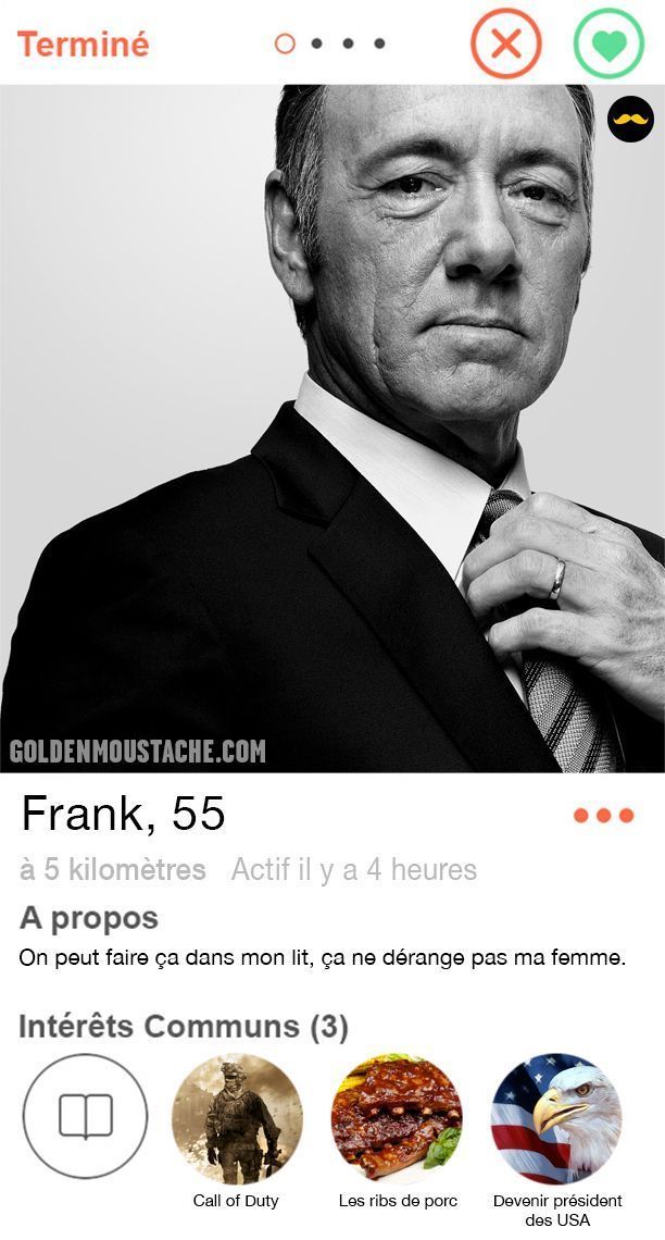 Les profils Tinder de 30 personnages de série : Barney, Ross, Jack Bauer, Penny, Buffy, Dexter et beaucoup d'autres