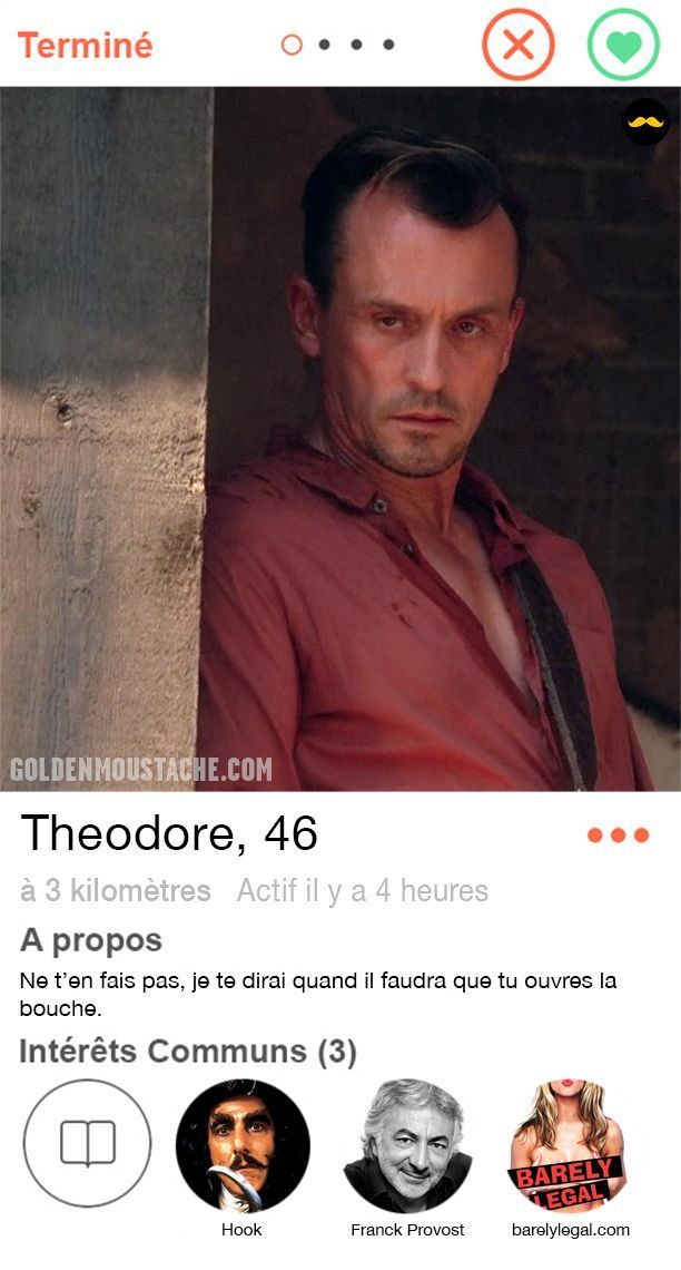 Les profils Tinder de 30 personnages de série : Barney, Ross, Jack Bauer, Penny, Buffy, Dexter et beaucoup d'autres