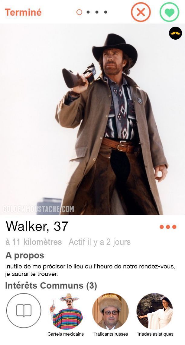 Les profils Tinder de 30 personnages de série : Barney, Ross, Jack Bauer, Penny, Buffy, Dexter et beaucoup d'autres