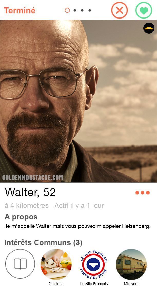 Les profils Tinder de 30 personnages de série : Barney, Ross, Jack Bauer, Penny, Buffy, Dexter et beaucoup d'autres