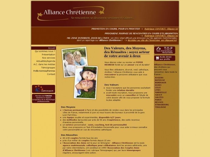 Alliance chrétienne gratuit