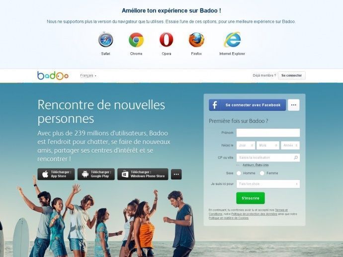 Badoo gratuit