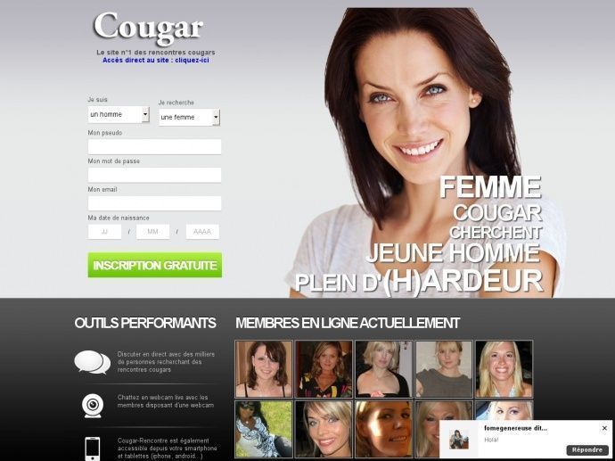 Cougar gratuit