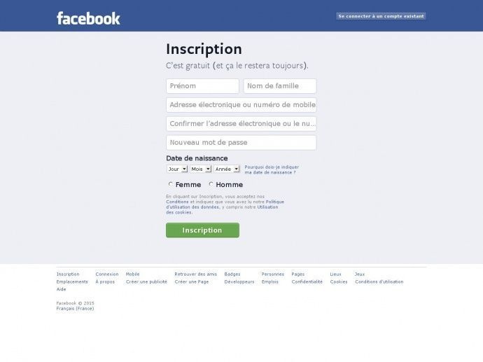 Facebook gratuit