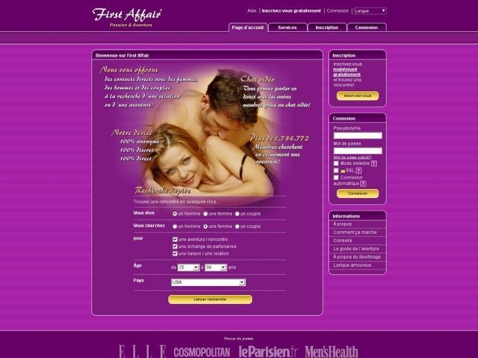 First affair gratuit