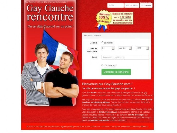 Gay gauche gratuit