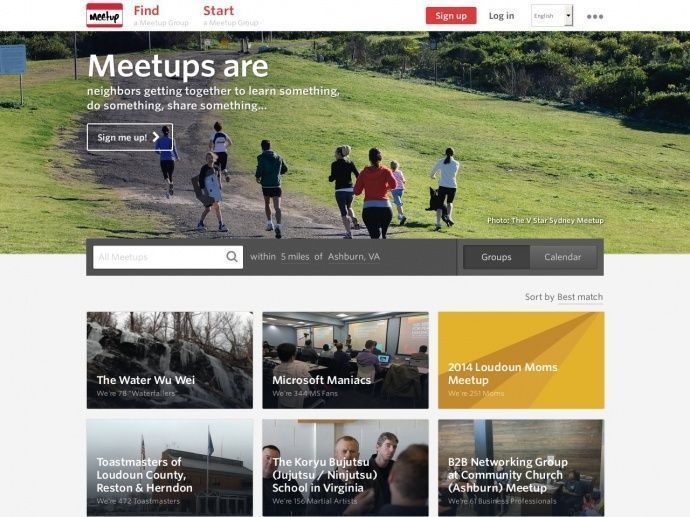 Meetup gratuit