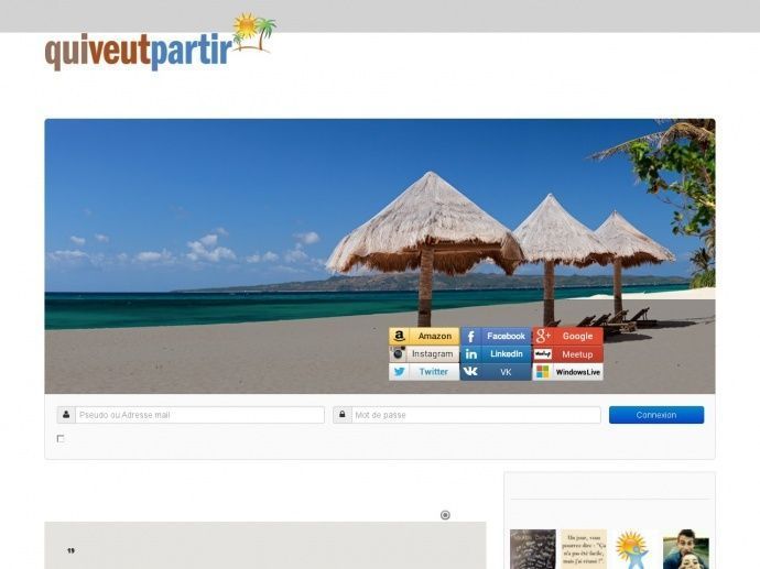 QuiVeutPartir.com gratuit