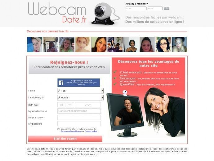 Webcam Date gratuit