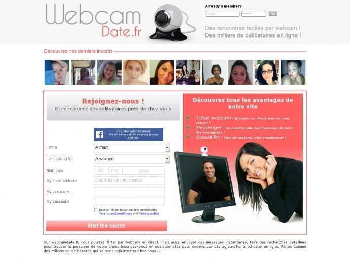 Webcam date gratuit