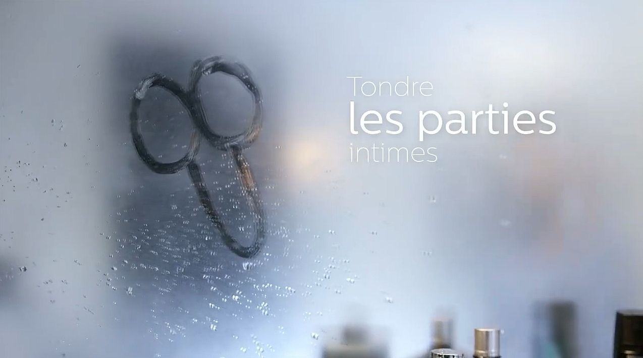 Une pub pour les tondeuses hommes Philips pour se raser les parties intimes