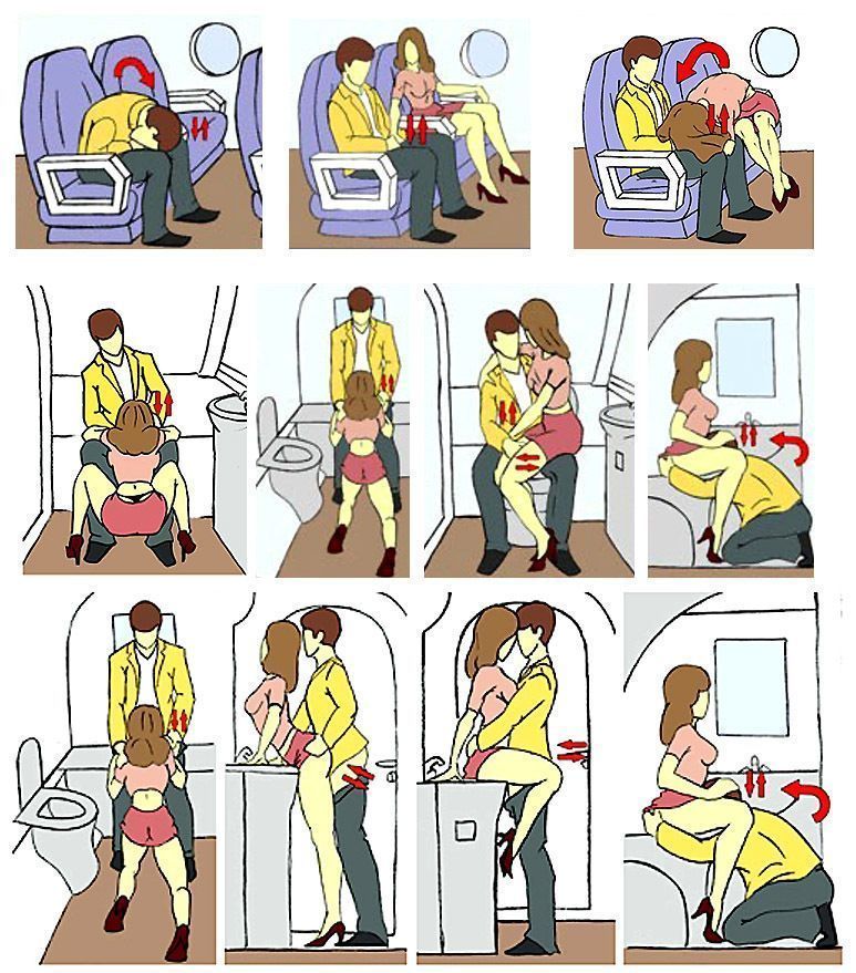 Une technique infaillible pour faire l'amour en avion