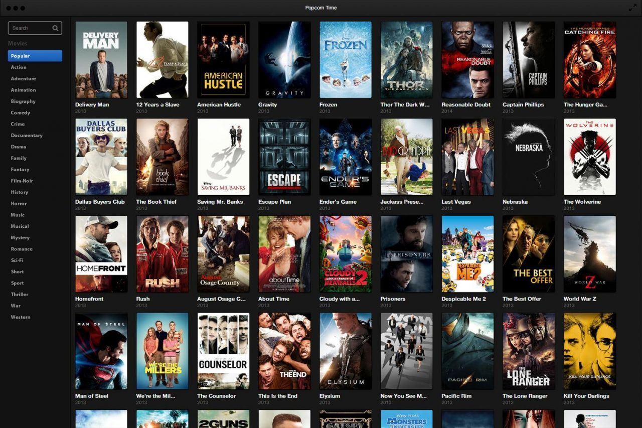 Télécharger des films X HD en illimité avec Porn Time, la version adulte de Popcorn Time