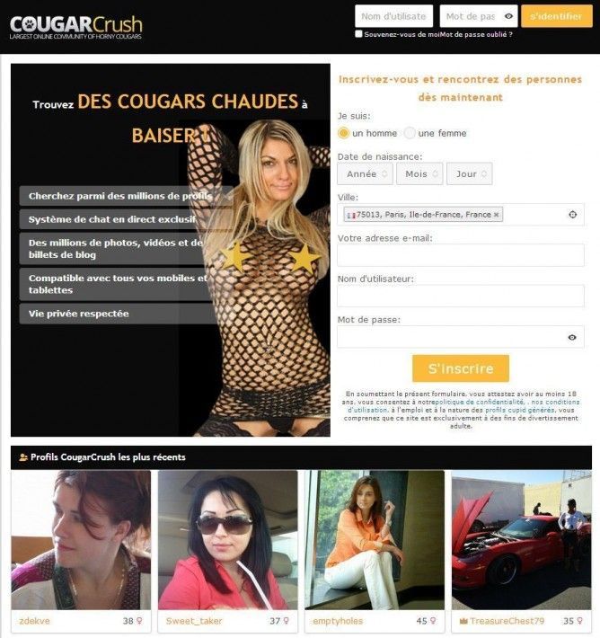 Cougar Crush Avis Cougar Crush
