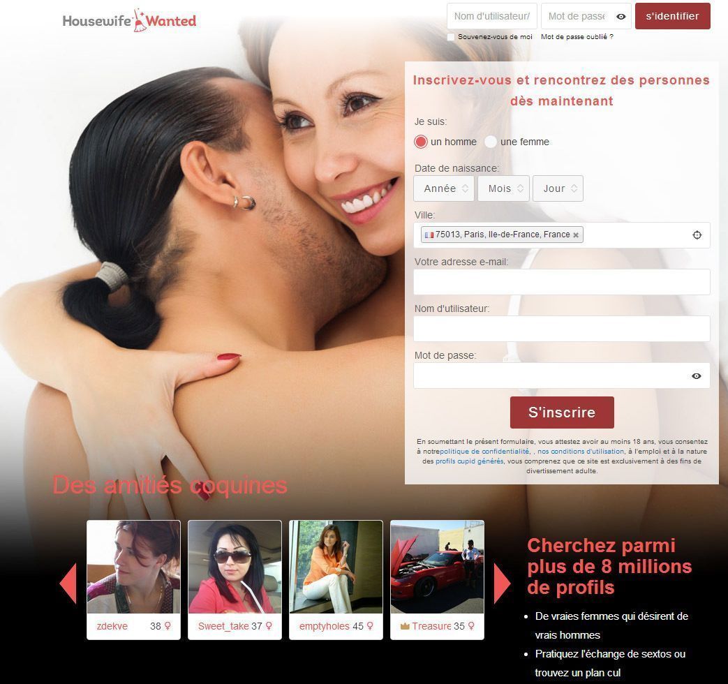 Housewife Wanted gratuit