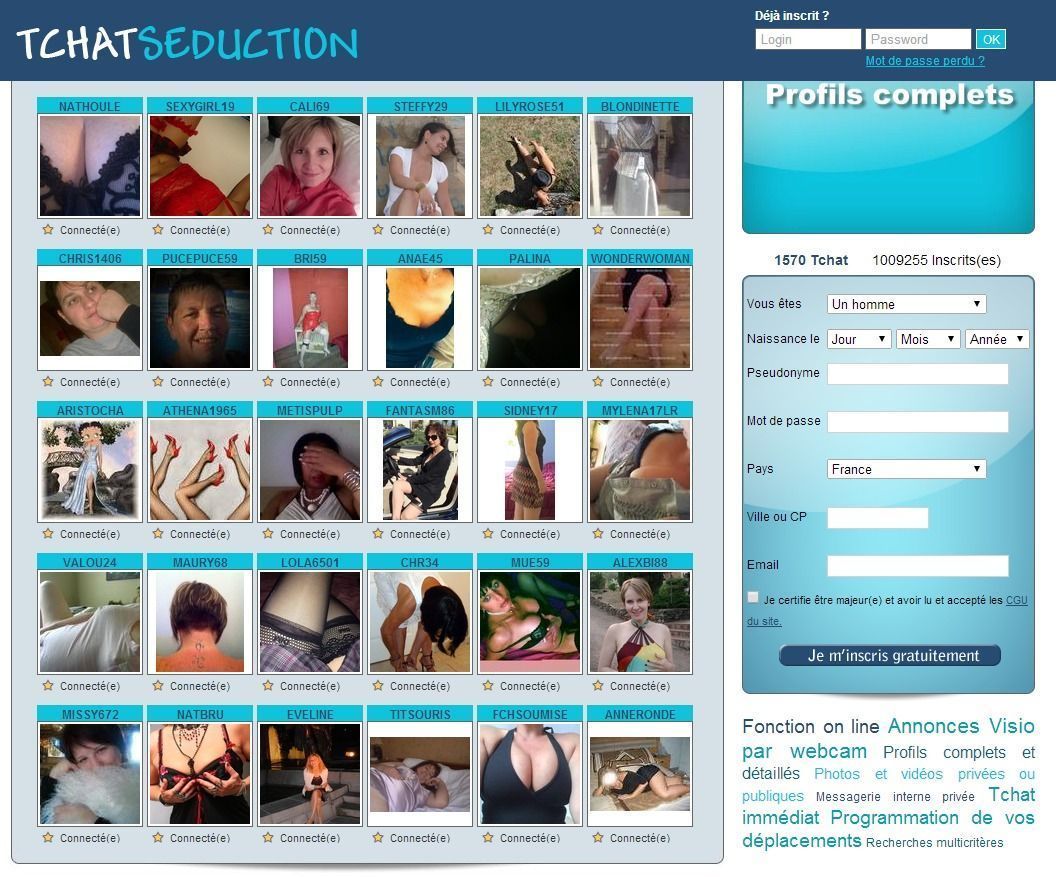 Tchat Séduction gratuit