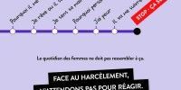 Non au Harcelement dans les transports en commun #HarcèlementAgissons