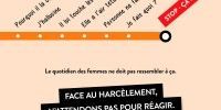 Non au Harcelement dans les transports en commun #HarcèlementAgissons