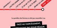 Non au Harcelement dans les transports en commun #HarcèlementAgissons