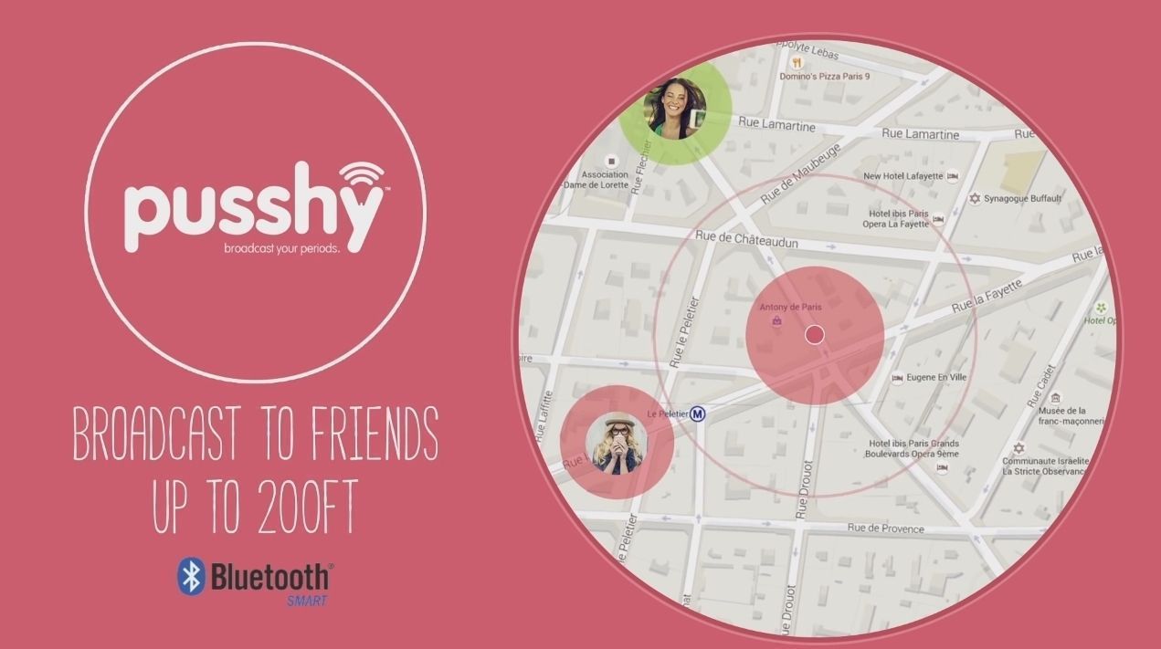 Pusshy : le tampon hygiénique connecté