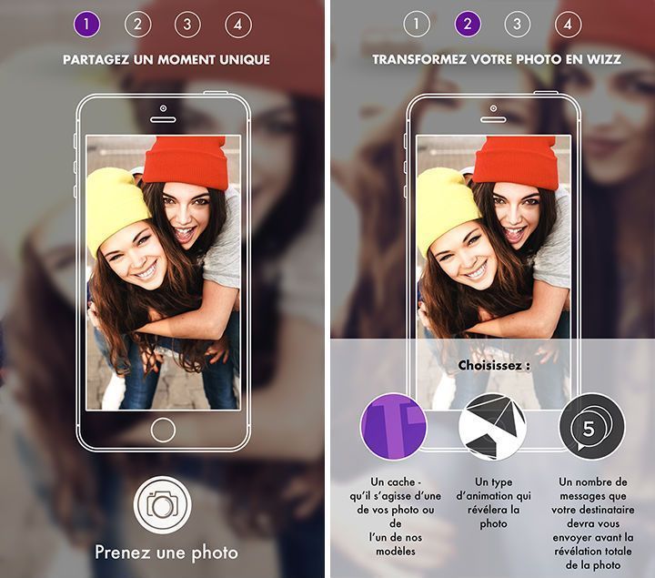 Wizzpic : l'application qui pimente vos échanges de photos