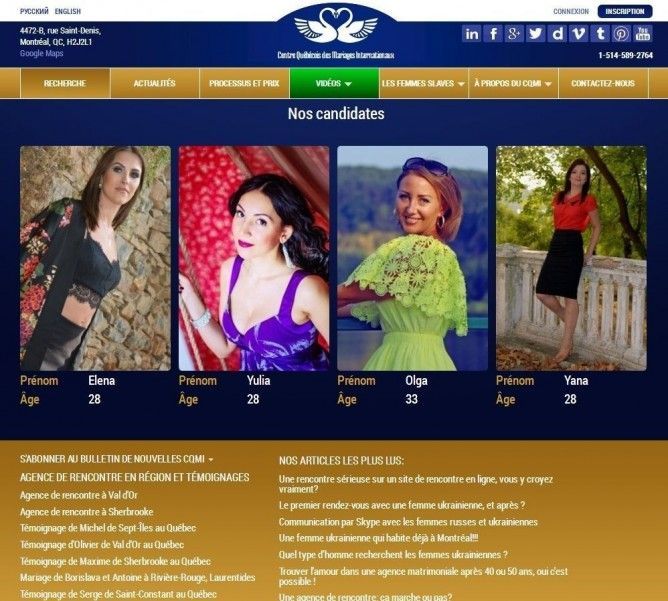 Centre Québécois des Mariages Internationaux Avis Centre Québécois des Mariages Internationaux