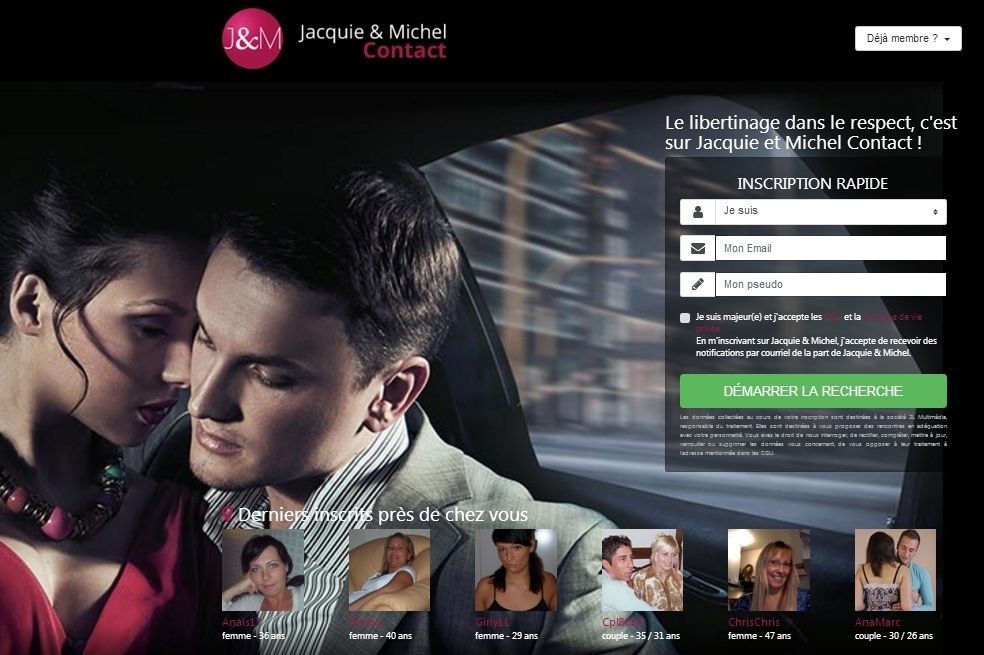 Jacquie & michel contact gratuit