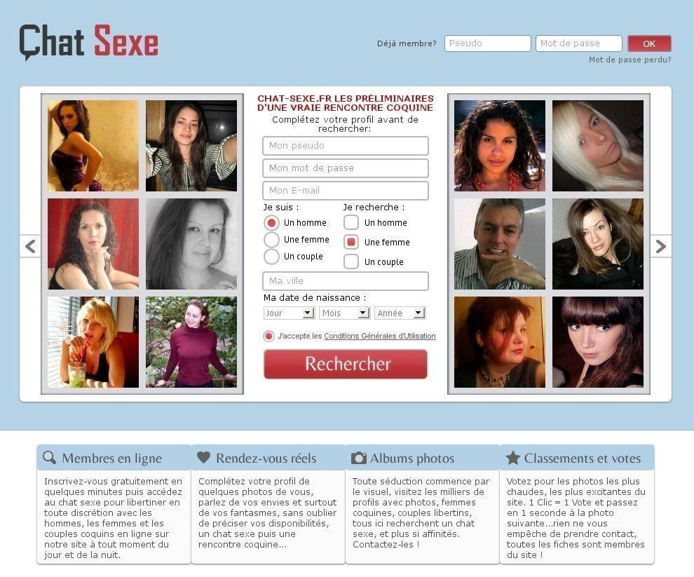 Chat Sexe gratuit