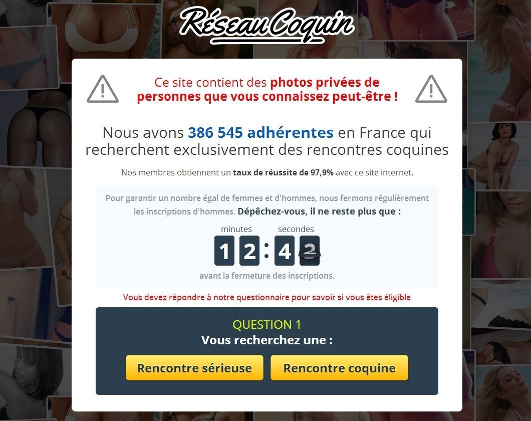 Réseau coquin gratuit