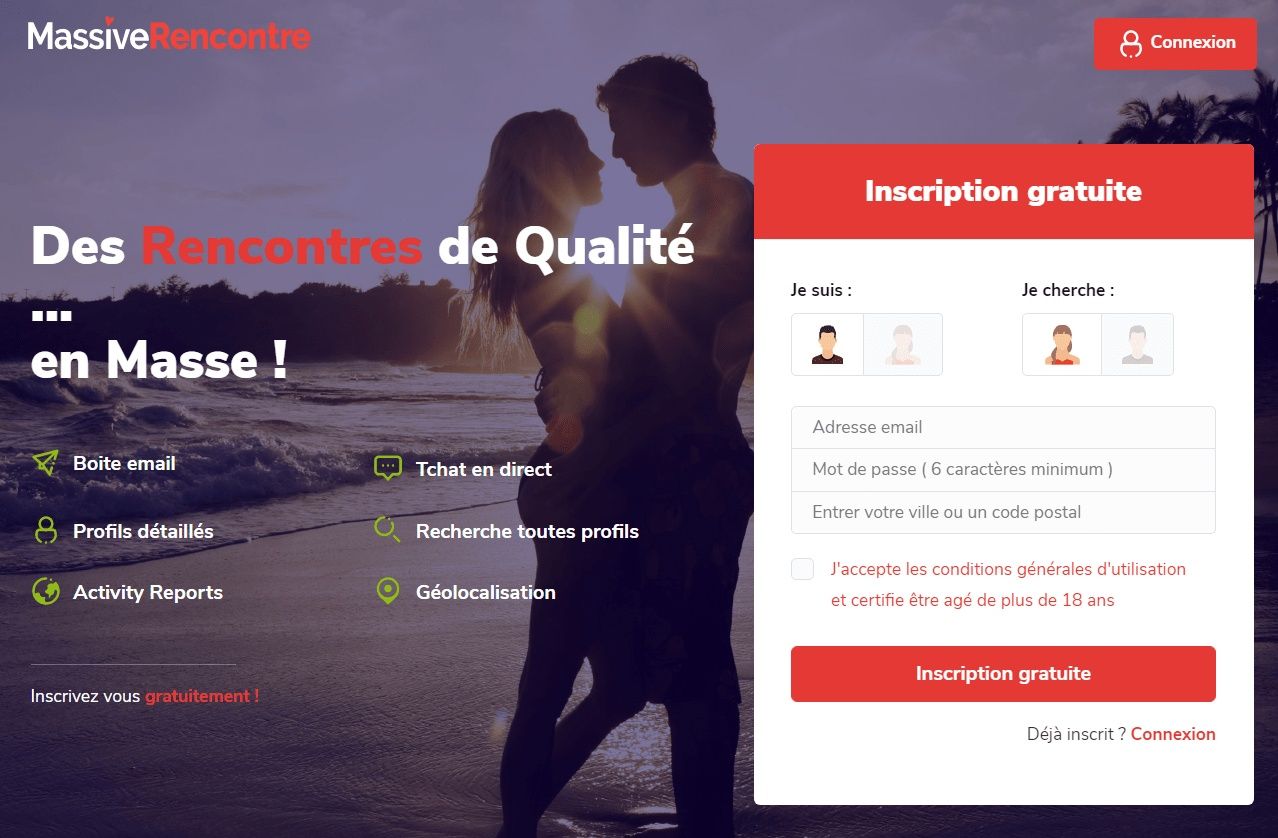 Massive rencontre gratuit