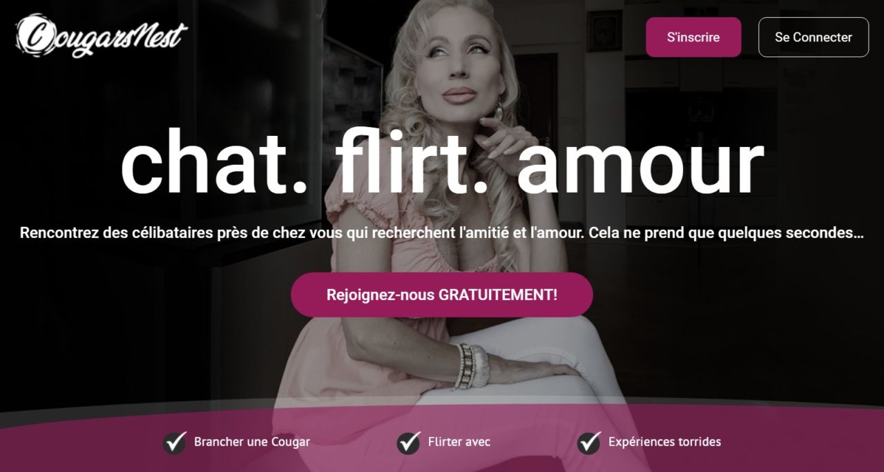 Cougars nest gratuit